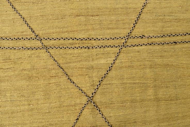 Detail image of 9' 2 x 12' 8 Hand Knotted Moroccan Wool Rug