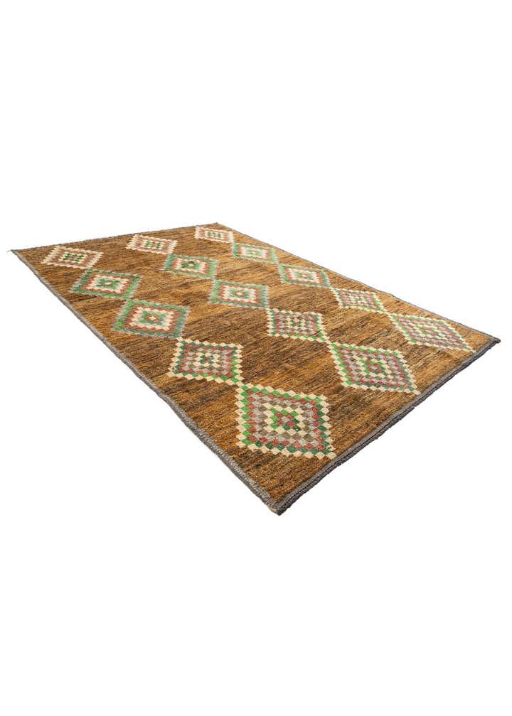 8' 8 x 12' 3 Hand Knotted Moroccan Wool Rug