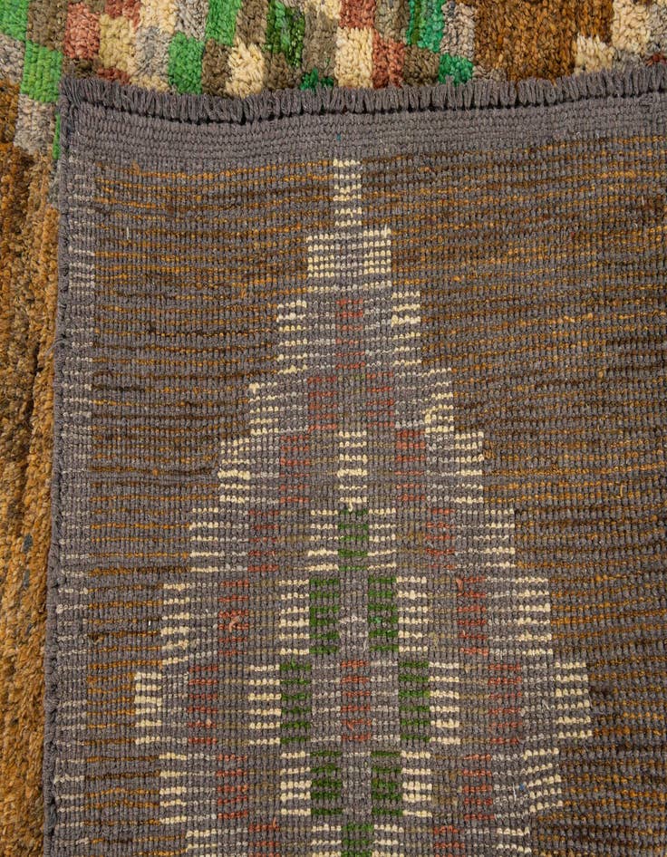 Detail image of 8' 8 x 12' 3  Hand Knotted Moroccan Wool Rug