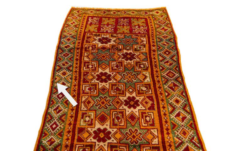 3' 5 x 6' 3 Hand Knotted Moroccan Wool Rug