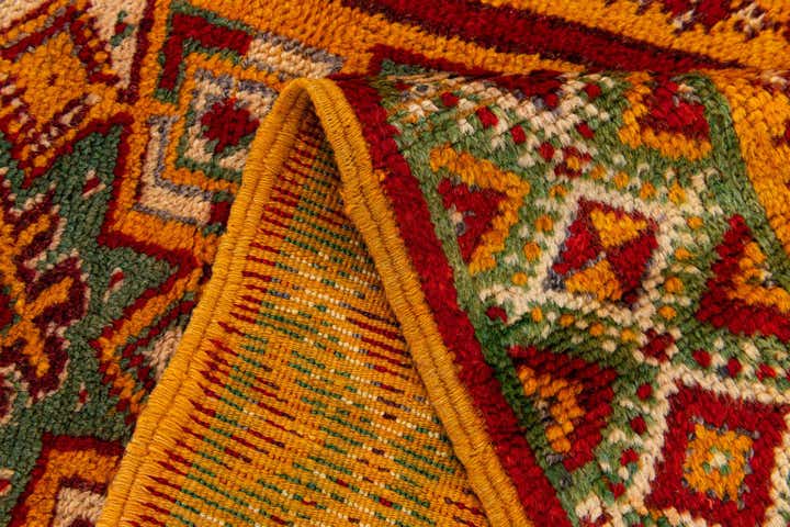 3' 5 x 6' 3 Hand Knotted Moroccan Wool Rug
