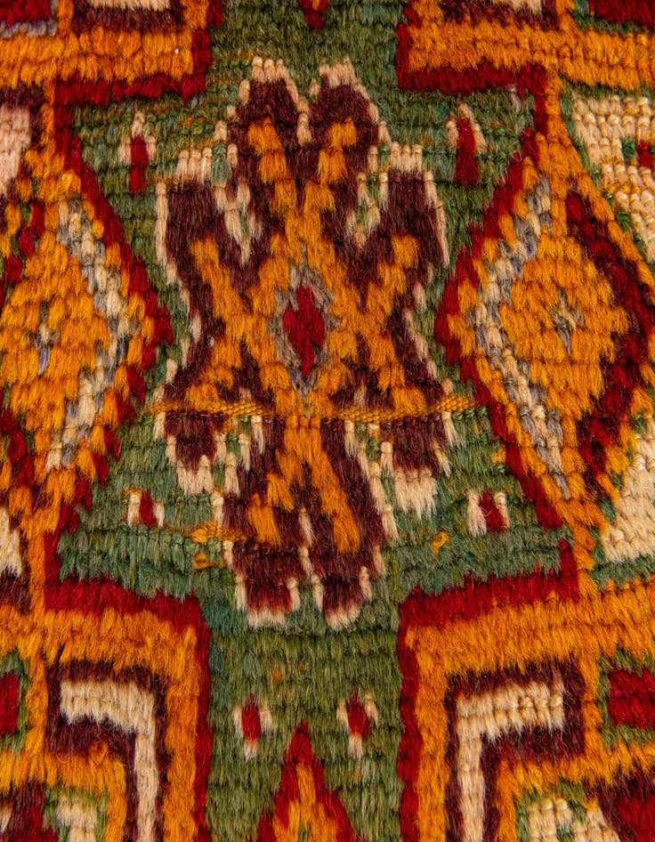 Detail image of 3' 5 x 6' 3  Hand Knotted Moroccan Wool Rug