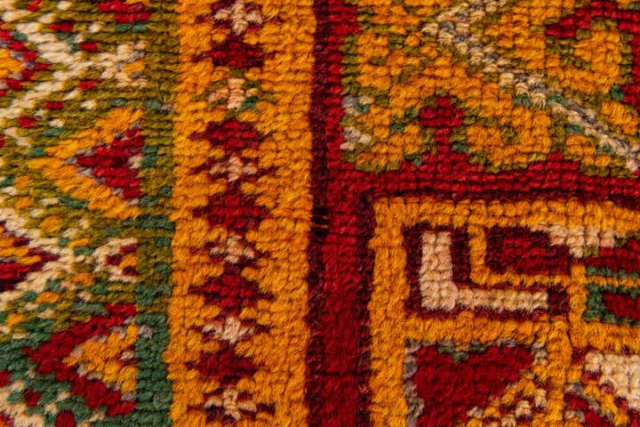 3' 5 x 6' 3 Hand Knotted Moroccan Wool Rug