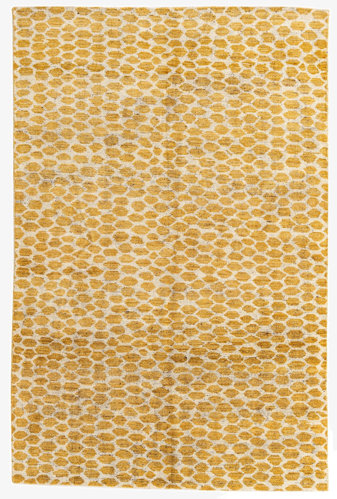 6' x 9' 2  Hand Knotted Moroccan Wool Rug