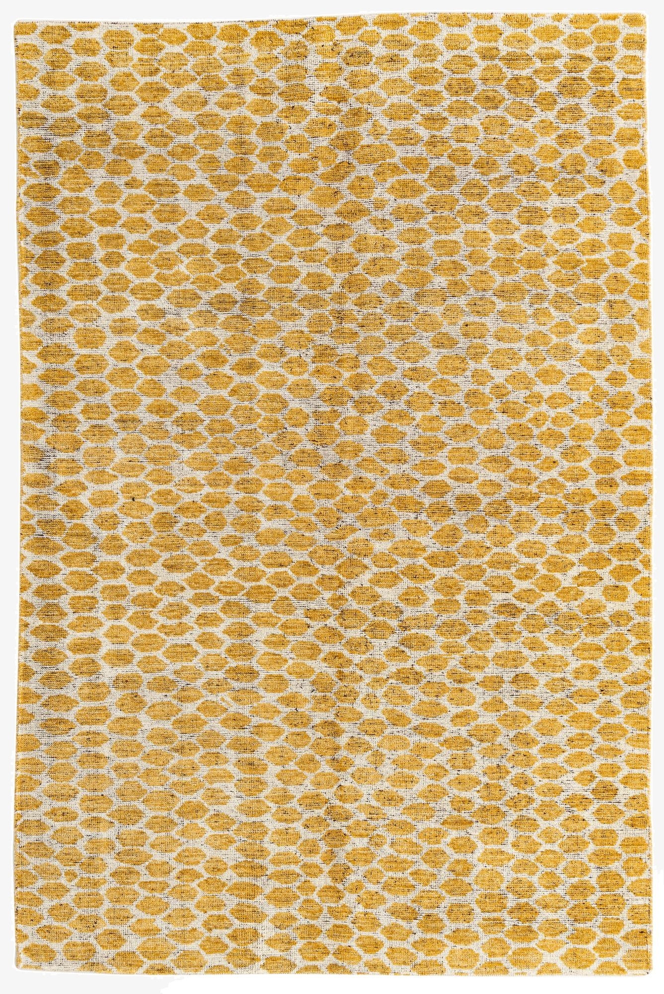 6' x 9'  Hand Knotted Moroccan Wool Rug