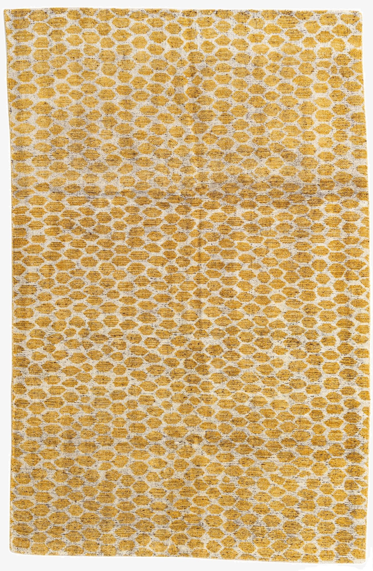 6' x 9'  Hand Knotted Moroccan Wool Rug