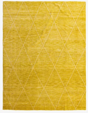 8' 11 x 11' 11 Hand Knotted Moroccan Wool Rug