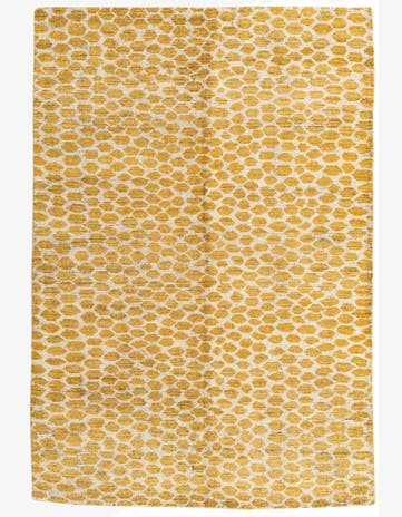 6' 2 x 9' Hand Knotted Moroccan Wool Rug