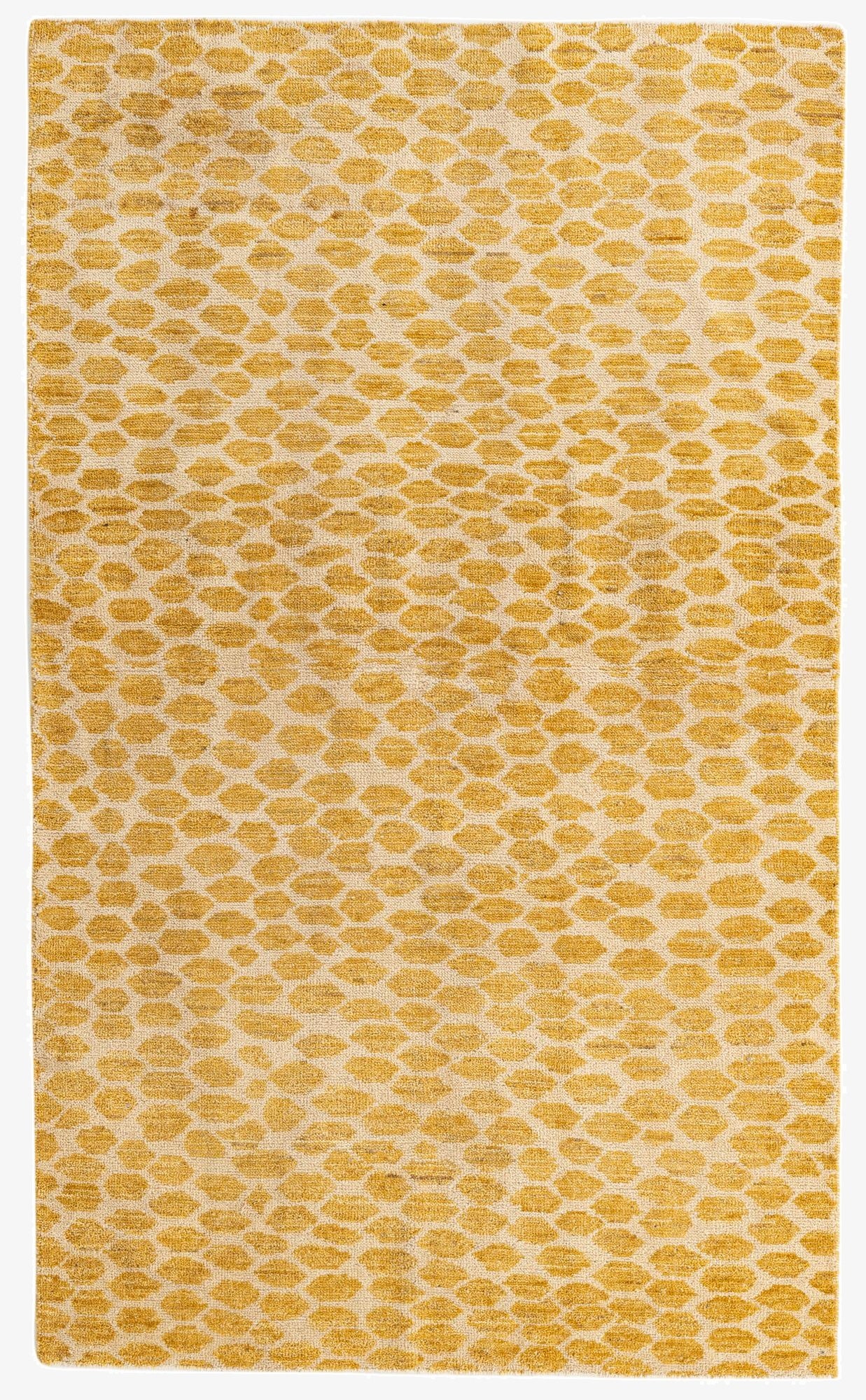 Primary image 4' 10 x 8'  Hand Knotted Moroccan Wool Rug