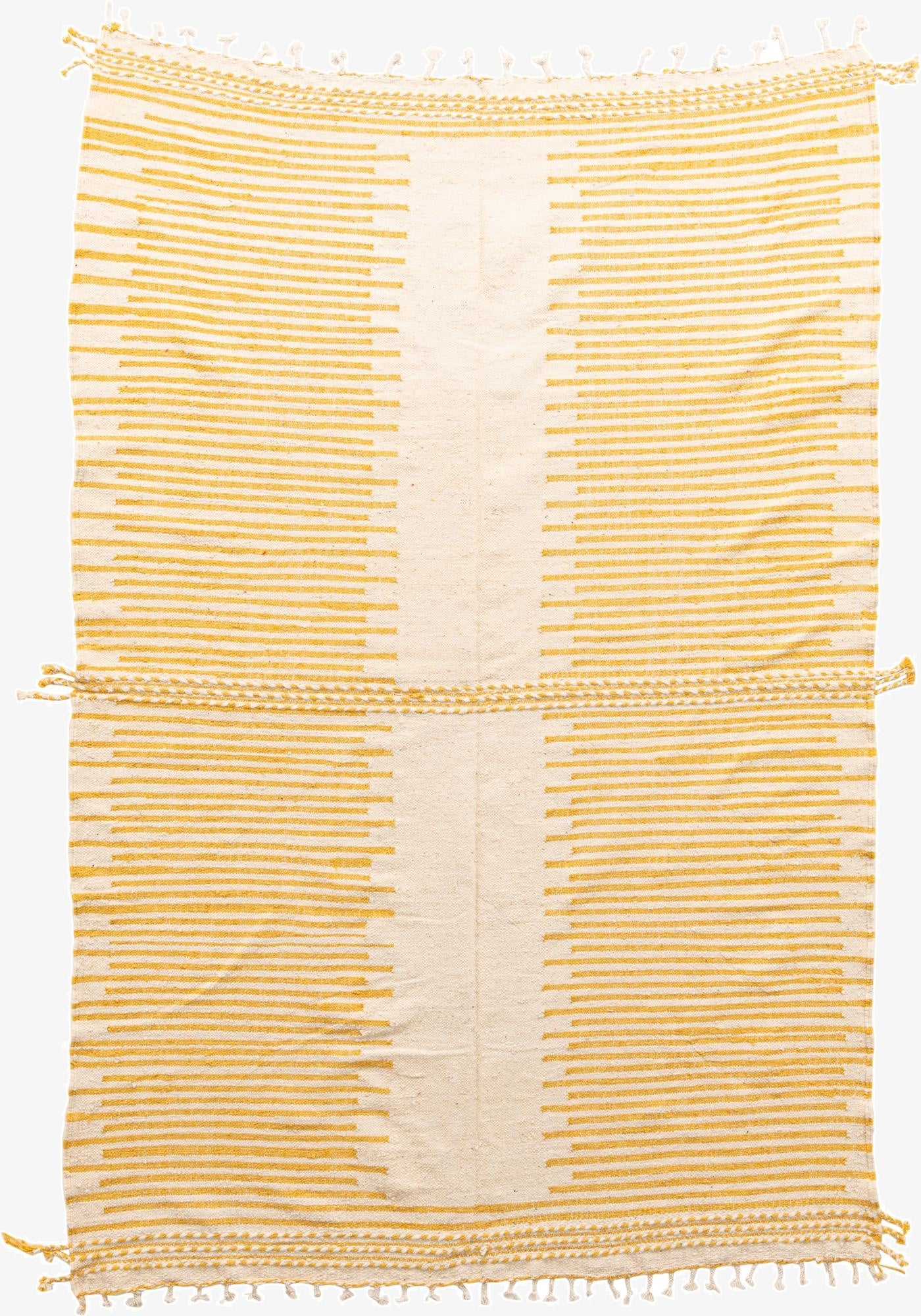 7' x 11'  Hand Knotted Moroccan Wool Rug