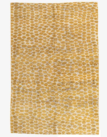 6' x 9' 1 Hand Knotted Moroccan Wool Rug