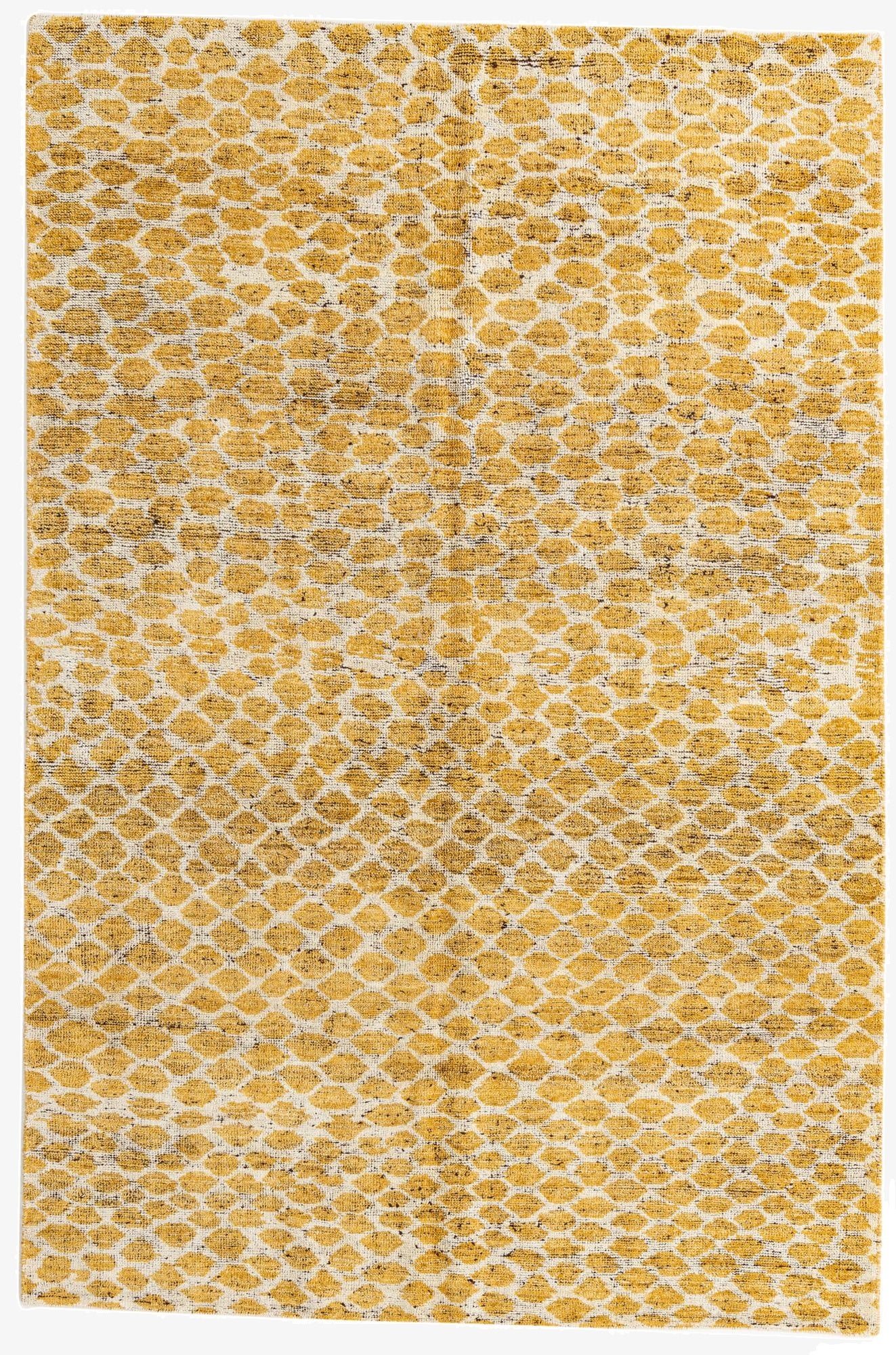 6' x 9' 1  Hand Knotted Moroccan Wool Rug