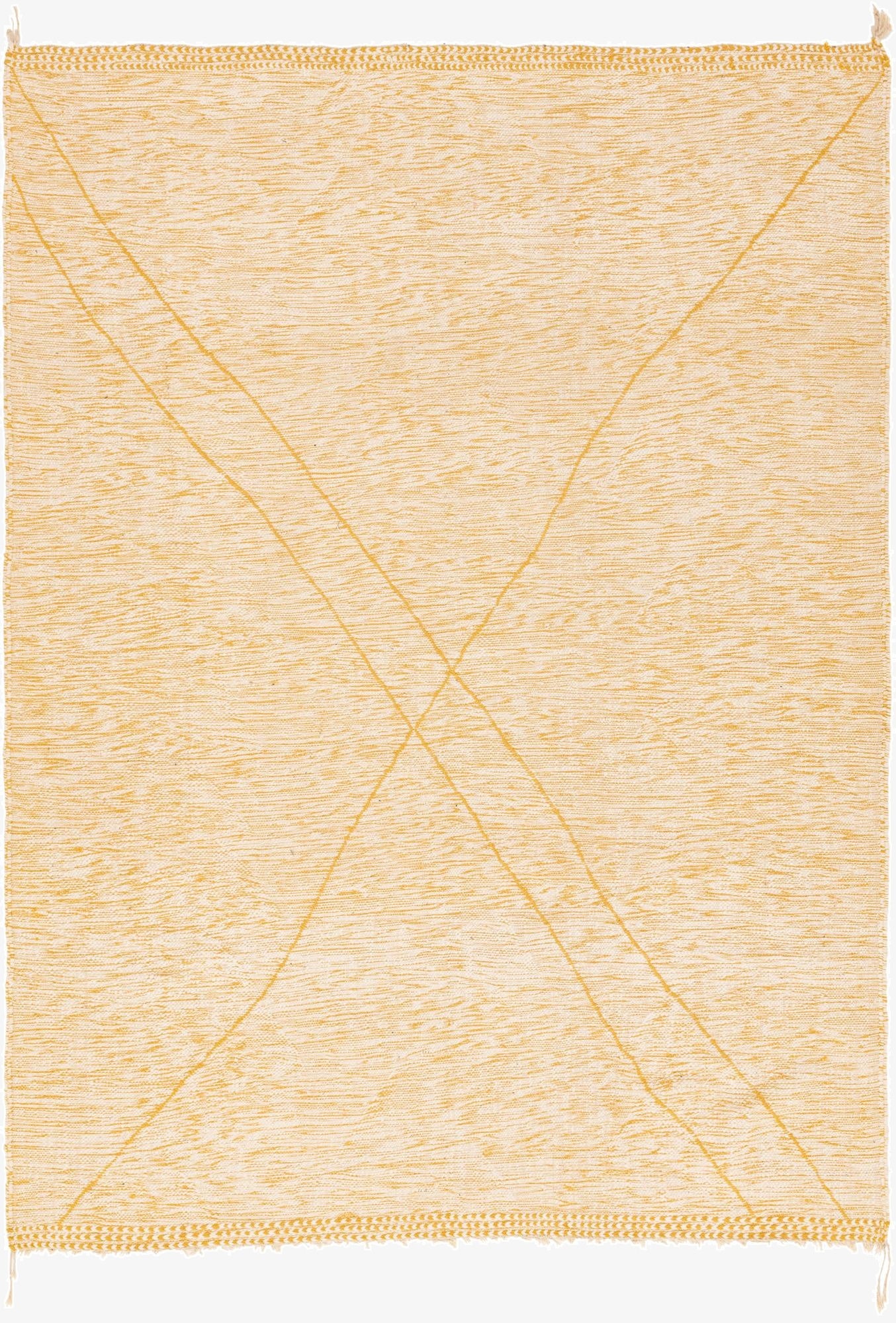 9' 3 x 12' 1  Hand Knotted Moroccan Wool Rug