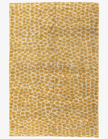 6' x 9' Hand Knotted Moroccan Wool Rug