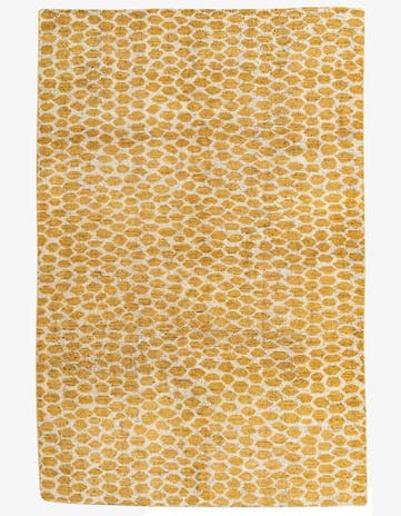 6' 2 x 9' 3 Hand Knotted Moroccan Wool Rug