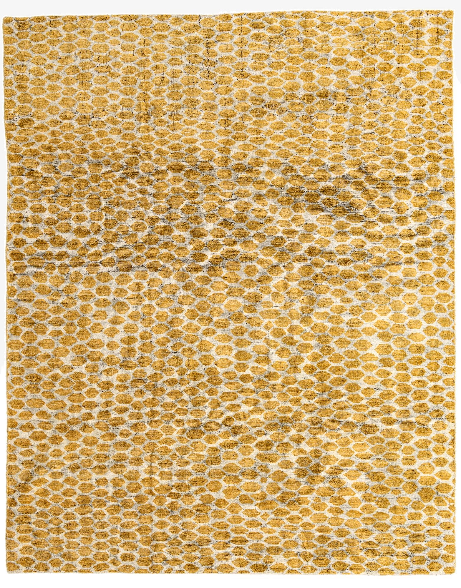 8' 1 x 10' 1  Hand Knotted Moroccan Wool Rug