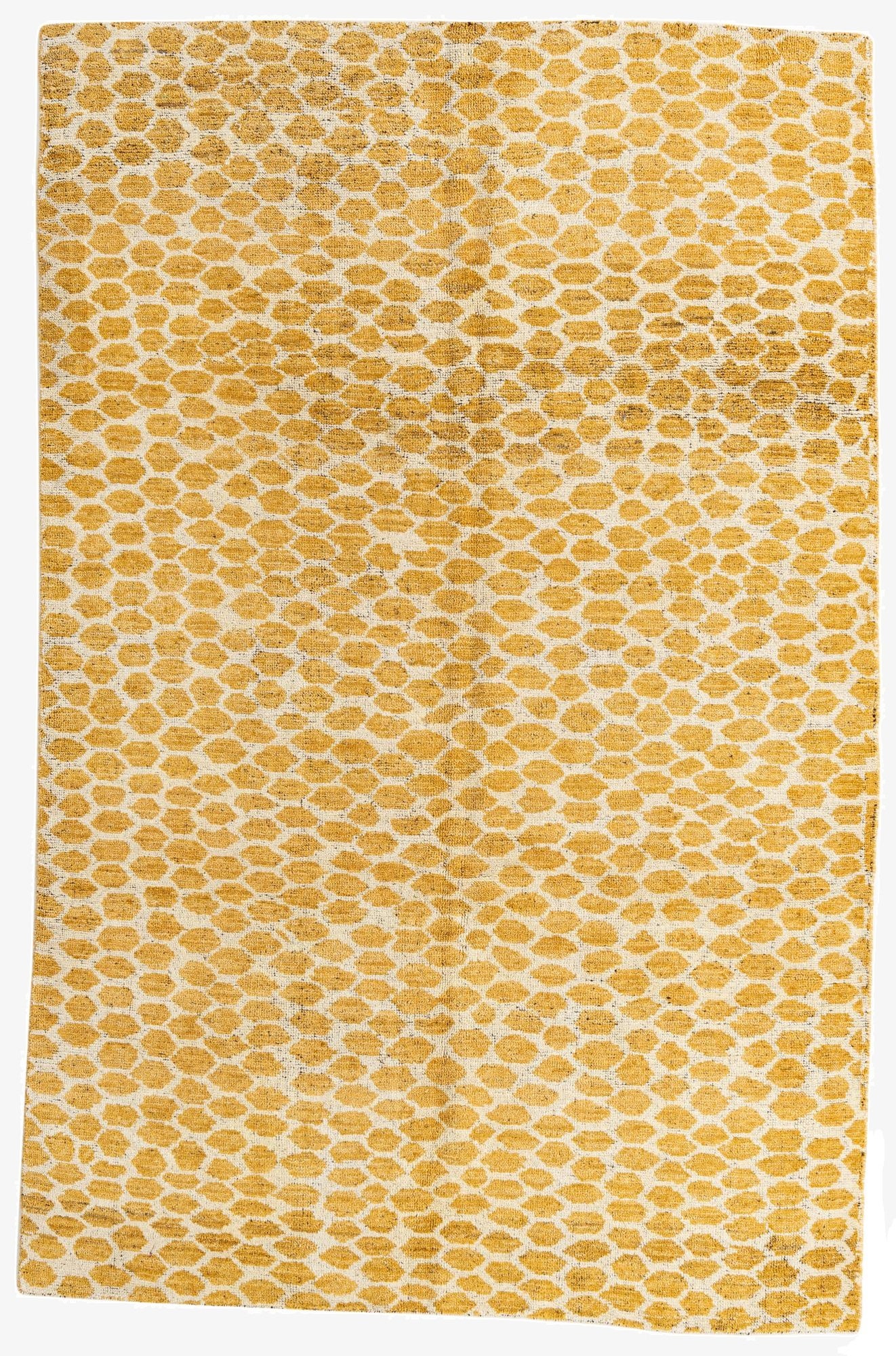 Primary image 6' x 9' 2  Hand Knotted Moroccan Wool Rug