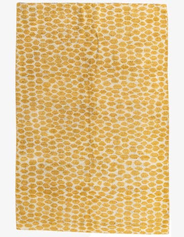 6' 2 x 9' 2 Hand Knotted Moroccan Wool Rug