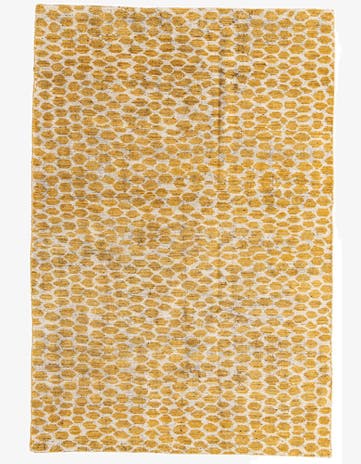 6' x 8' 10 Hand Knotted Moroccan Wool Rug