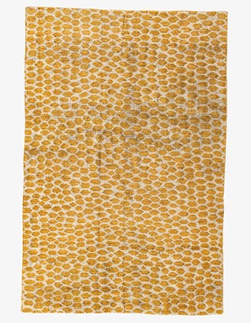 6' x 9' Hand Knotted Moroccan Wool Rug