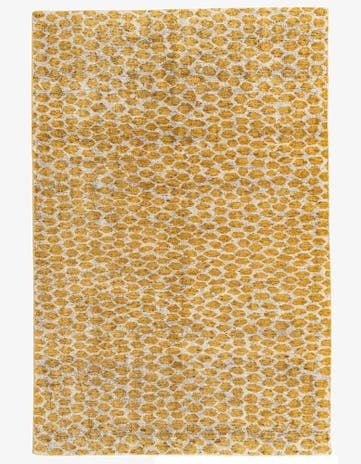 6' x 9' Hand Knotted Moroccan Wool Rug