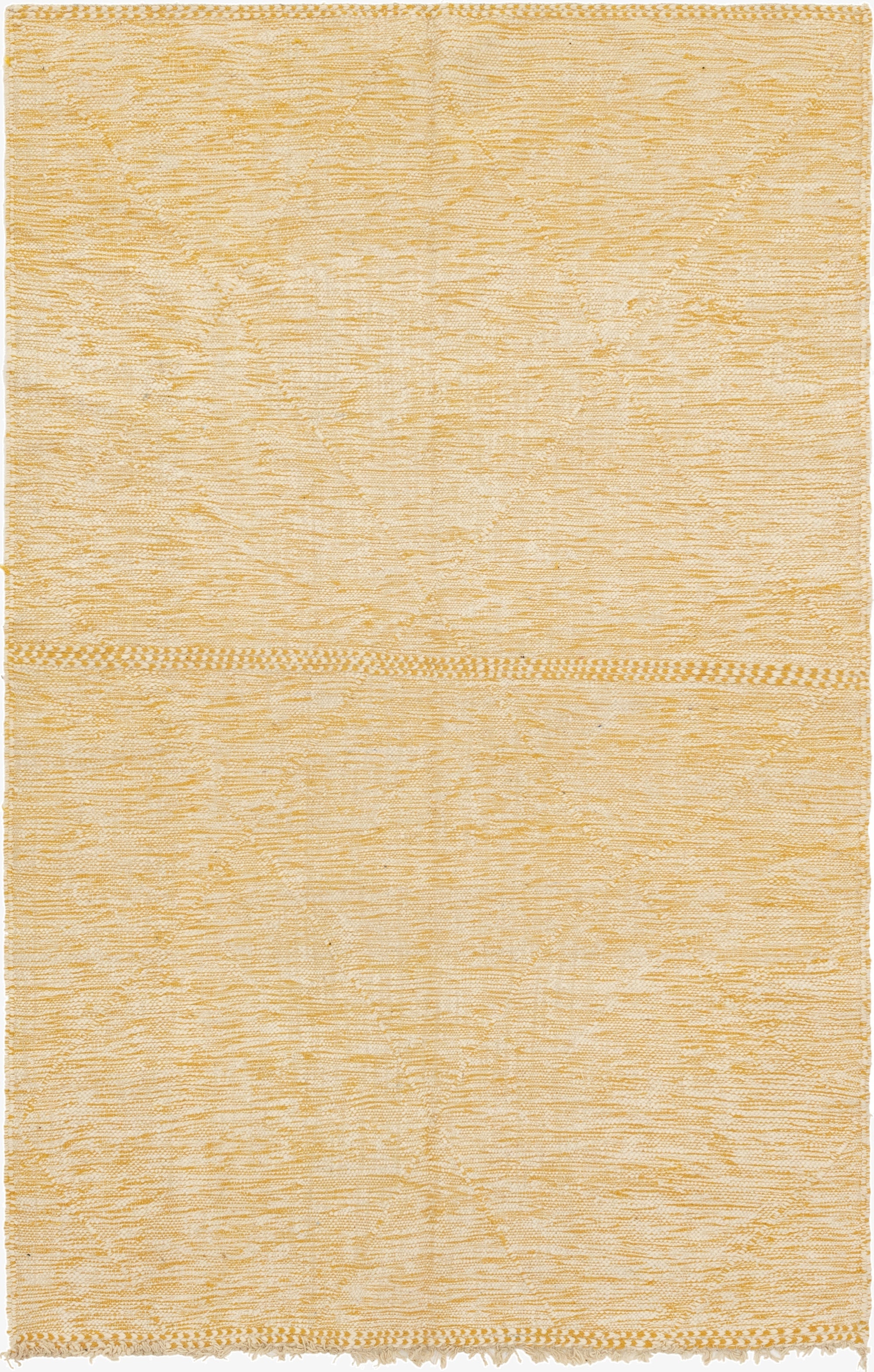 6' 7 x 10'  Hand Knotted Moroccan Wool Rug