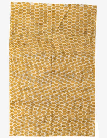 6' x 9' 1 Hand Knotted Moroccan Wool Rug