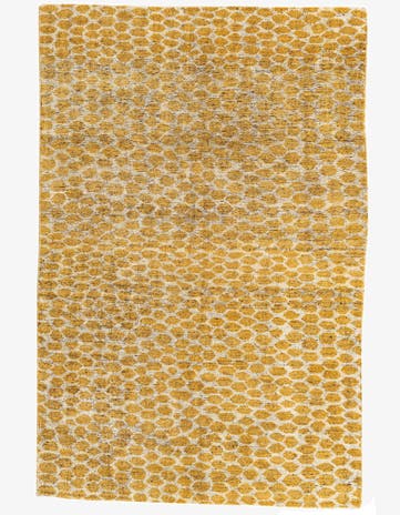 6' x 9' 1 Hand Knotted Moroccan Wool Rug