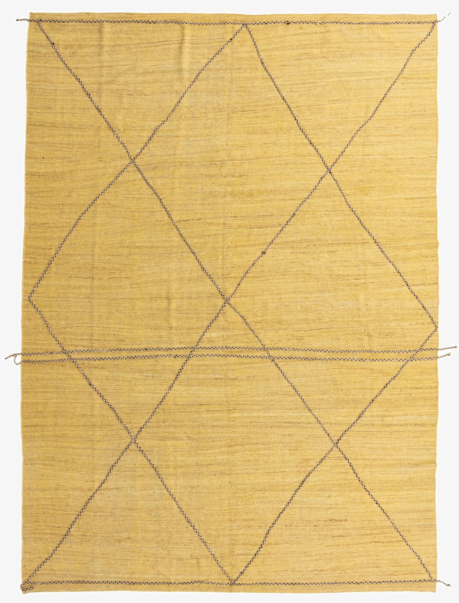 9' 2 x 12' 8  Hand Knotted Moroccan Wool Rug