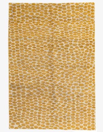 6' 1 x 9' Hand Knotted Moroccan Wool Rug