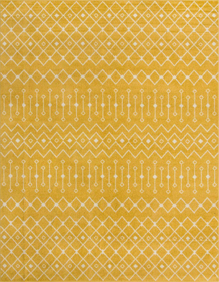 Detail image of 10' 8 x 14' Moroccan Trellis Rug