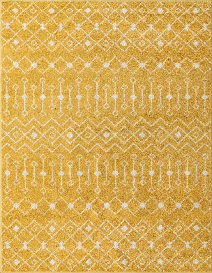 Detail image of 6' x 9' Moroccan Trellis Rug