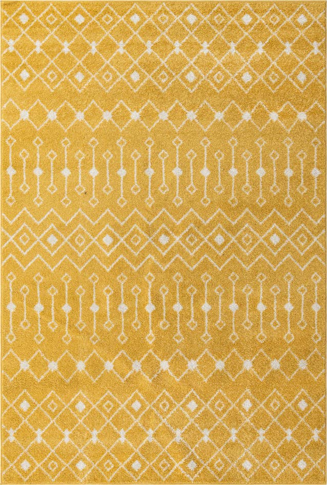 Detail image of 6' x 9' Moroccan Trellis Rug