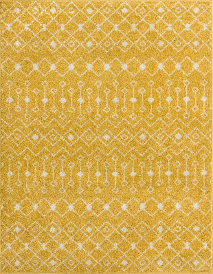 Detail image of 5' 3 x 8' Moroccan Trellis Rug