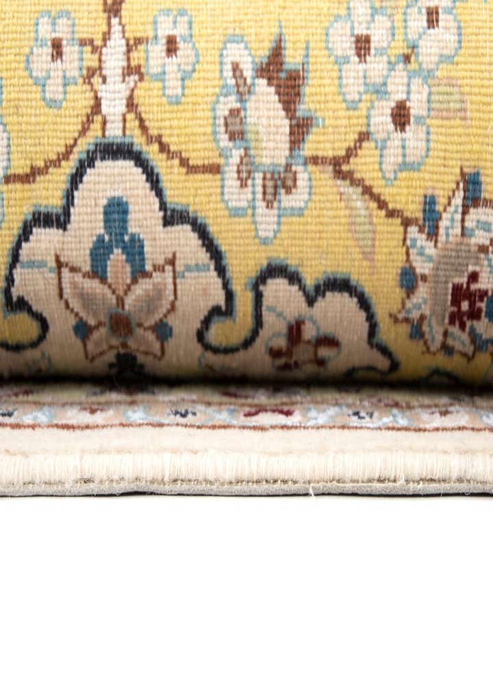 3' 3 x 4' 7 Hand Knotted Nain Persian Rug