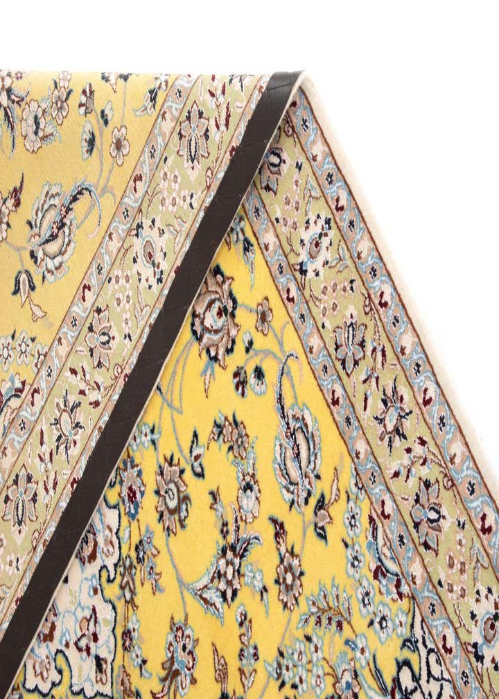 3' 3 x 4' 7 Hand Knotted Nain Persian Rug