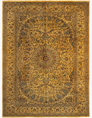 9' 7 x 12' 10 Nain Wool Rug