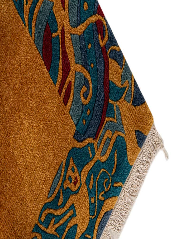 5' 8 x 7' 11 Hand Knotted Nepal Wool Rug