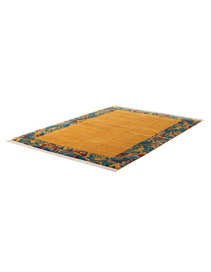 Detail image of 5' 8 x 7' 11 Hand Knotted Nepal Wool Rug