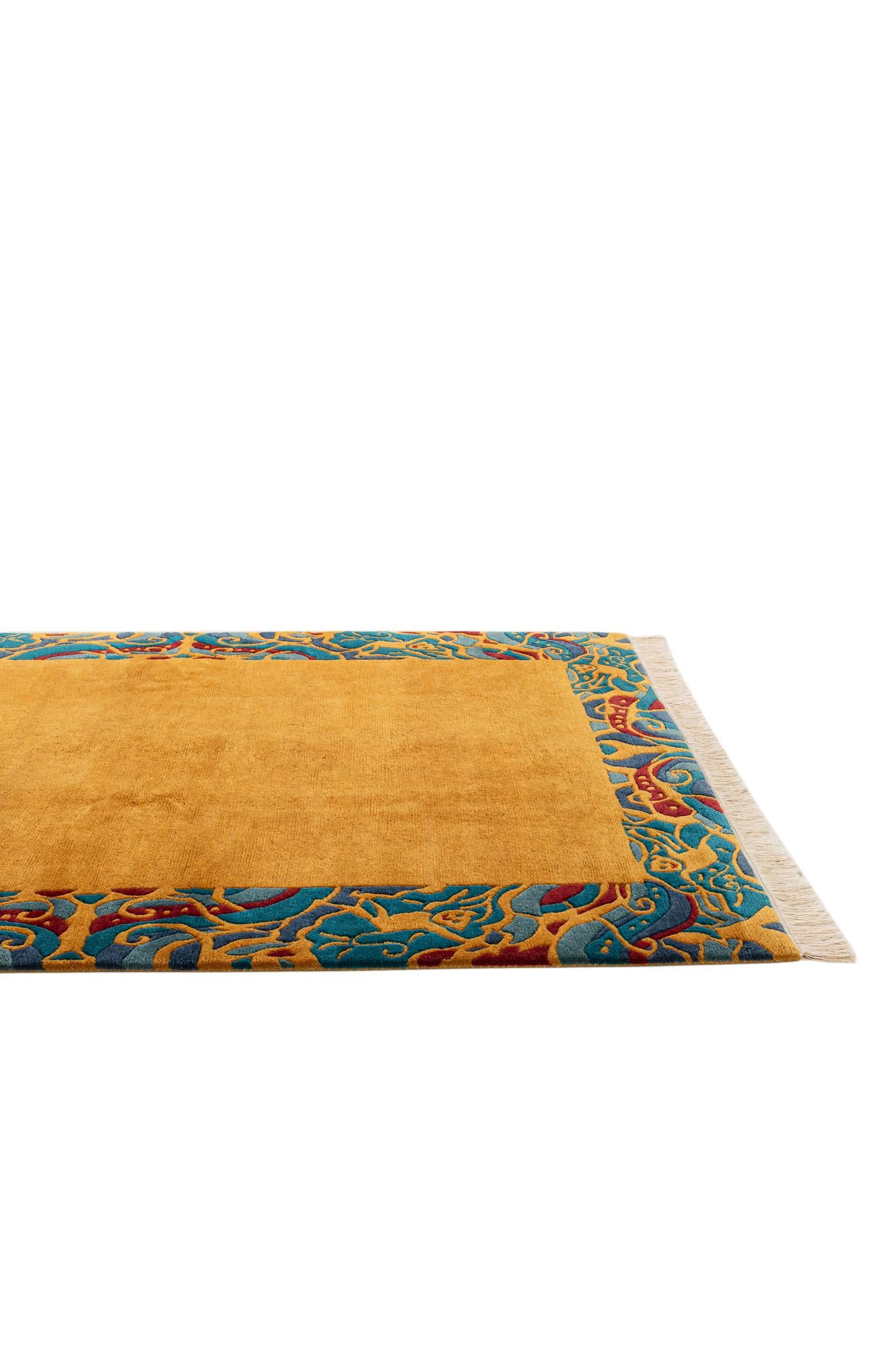 5' 8 x 7' 11 Hand Knotted Nepal Wool Rug