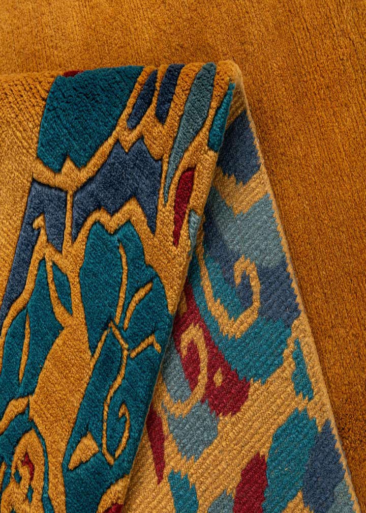 5' 8 x 7' 11 Hand Knotted Nepal Wool Rug