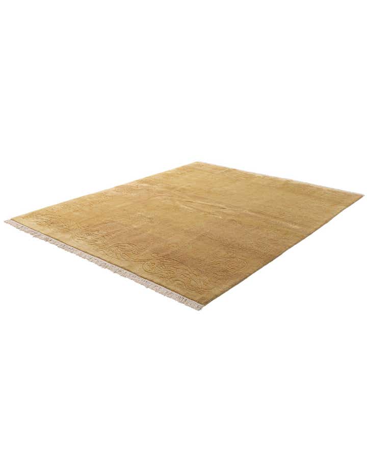 6' 7 x 8' Hand Knotted Nepal Rug