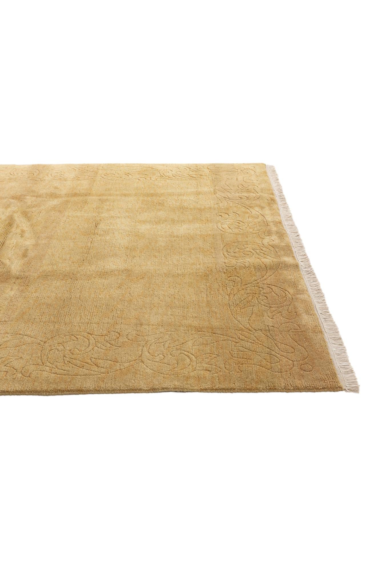 6' 7 x 8' Hand Knotted Nepal Rug