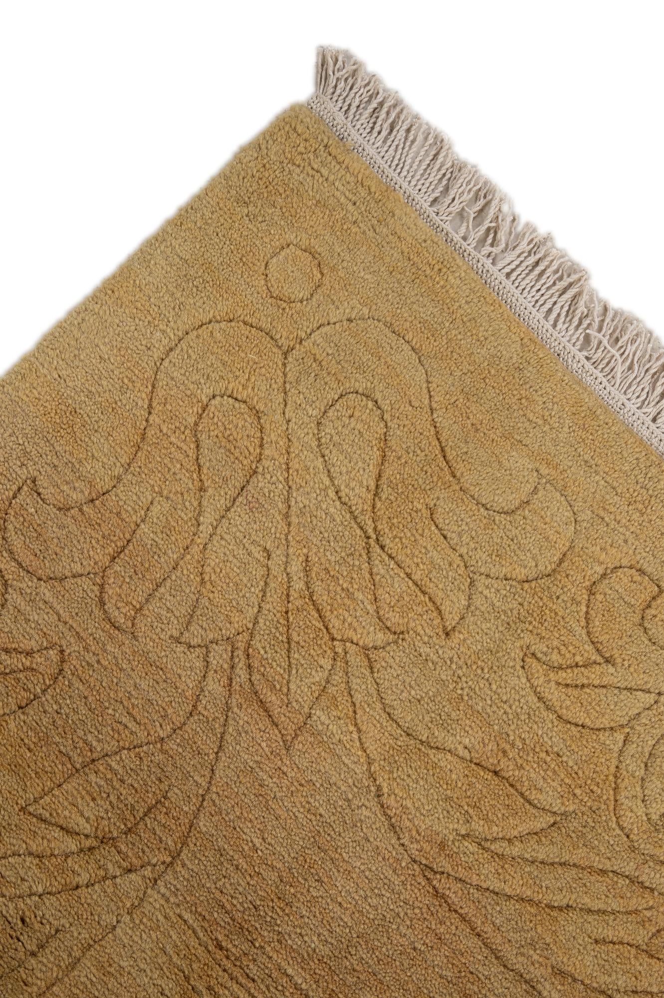 6' 7 x 8' Hand Knotted Nepal Rug