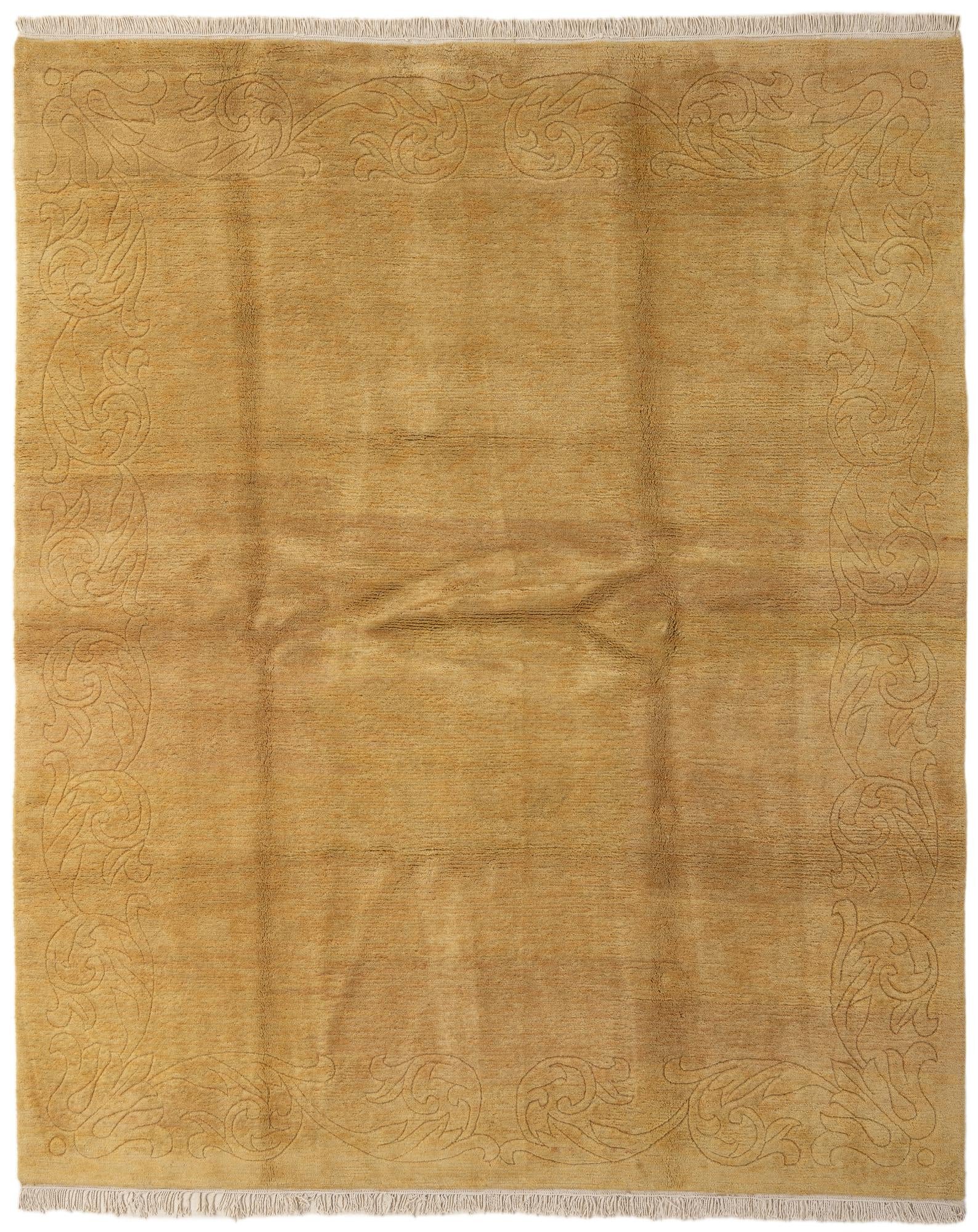 6' 7 x 8' Hand Knotted Nepal Rug