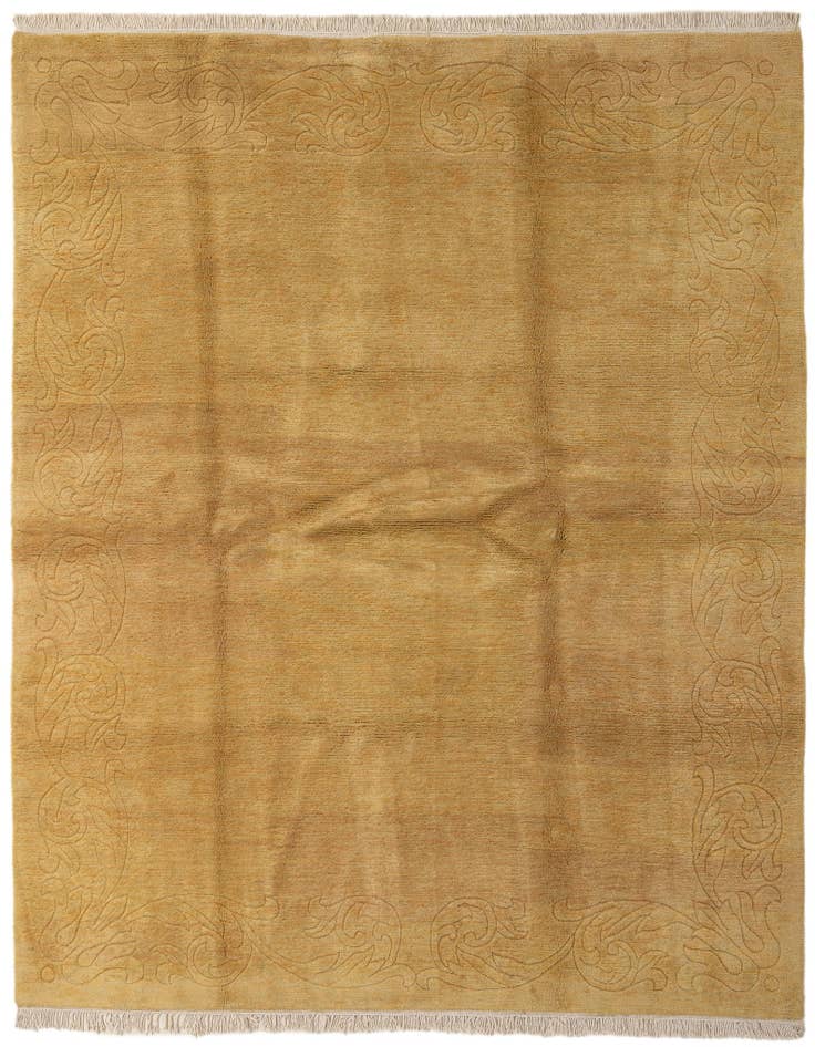 Detail image of 6' 7 x 8' Hand Knotted Nepal Rug