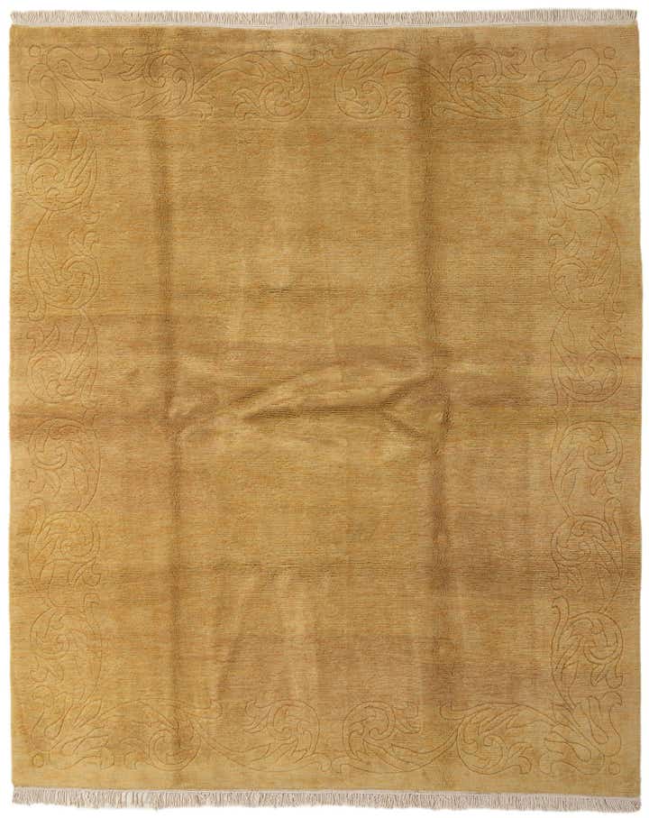 6' 7 x 8' Hand Knotted Nepal Rug