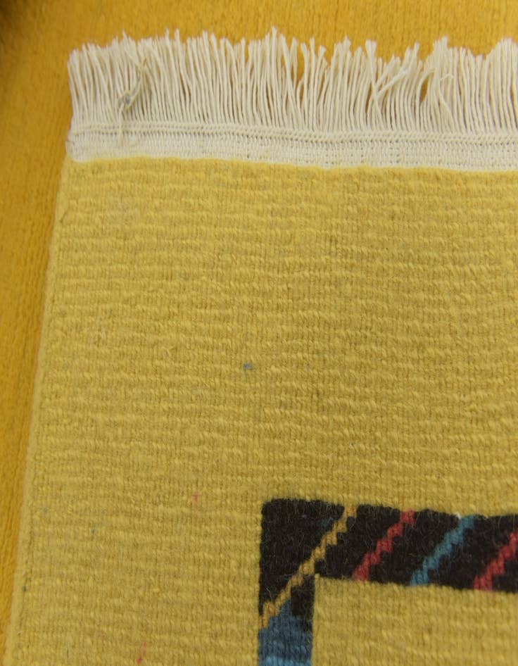 Detail image of 5' x 6' 6 Hand Knotted Nepal Wool Rug