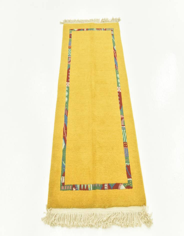 Detail image of 2' 4 x 4' 6 Hand Knotted Nepal Wool Rug