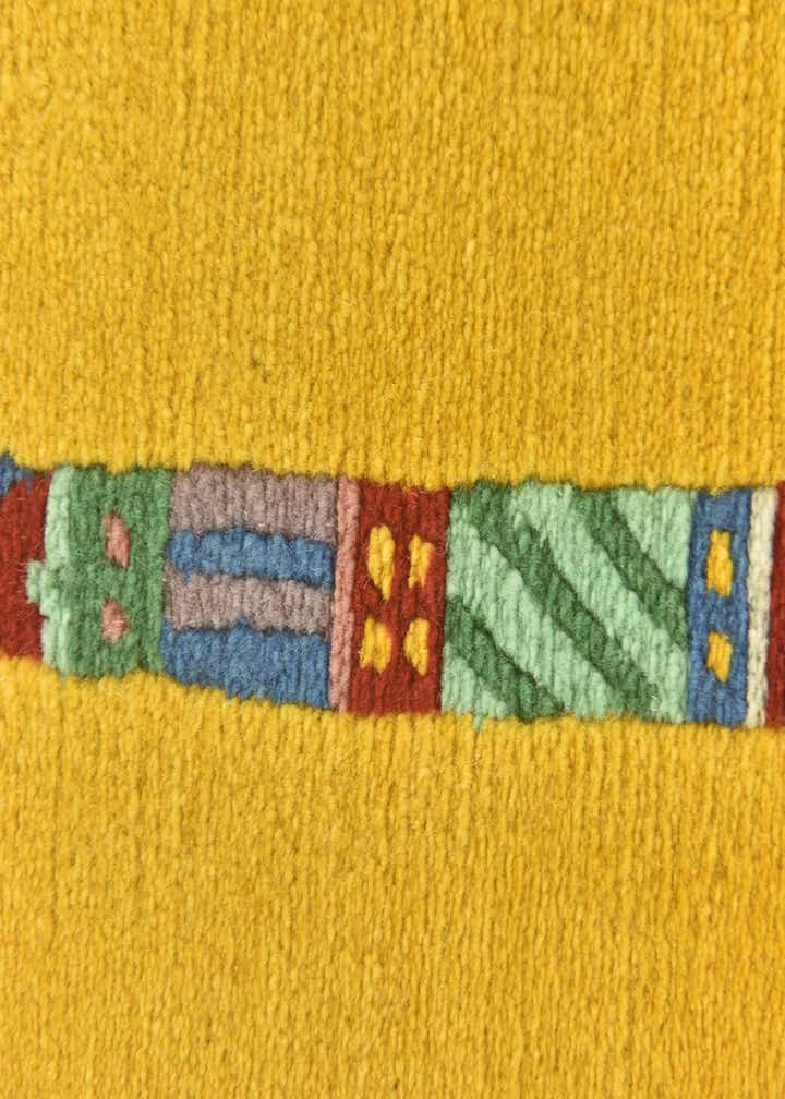 2' 4 x 4' 6 Hand Knotted Nepal Wool Rug